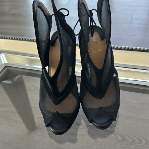 Christian Louboutin Farfamesh booties 36 - Picture 5 of 7